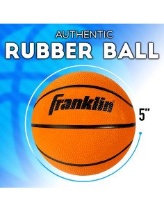 Balones de Baloncesto Mini Franklin Sports - 3 Piezas con Bomba 2