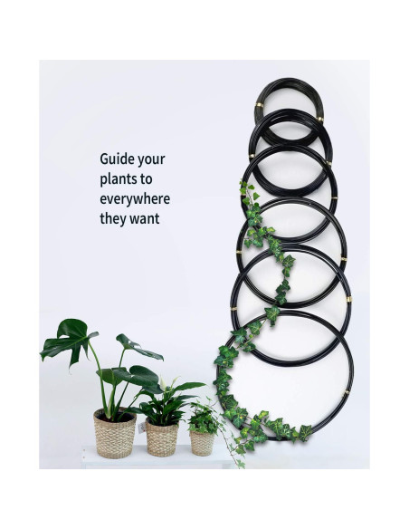 Kit Alambre para Bonsai MoHern 152 Pies 6 Tamaños Aluminio