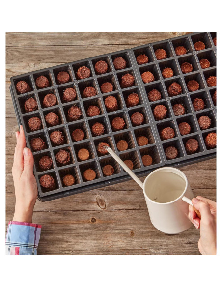 Bandeja de Inicio de Semillas Autorriego Burpee 72 Celdas