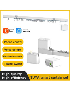 Cortina Inteligente DILANG Zigbee 4.2m Control Remoto 2