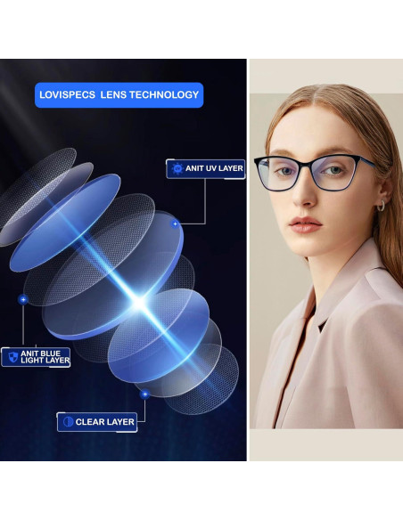 Gafas de Distancia Lovispecs para Mujeres - Ojo de Gato 0.5D