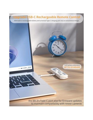 Control Remoto Inalámbrico Aodelan para Cámara Sony ZV-E10, FX3