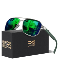 Gafas de sol LUENX Aviador Polarizadas UV400 61mm