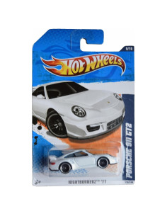 Hot Wheels Porsche 911 GT2 1:64 Mattel Blanco 119/244