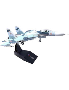 Modelo de Avión SU-27 Ruso DAGIJIRD 1:100 Diecast 2