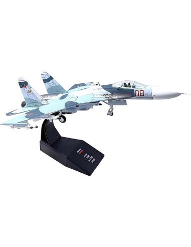 Modelo de Avión SU-27 Ruso DAGIJIRD 1:100 Diecast