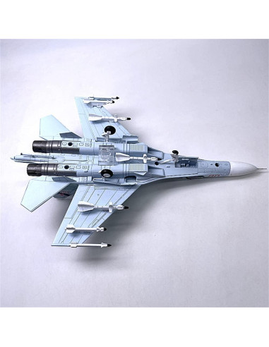 Modelo de Avión SU-27 Ruso DAGIJIRD 1:100 Diecast