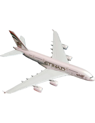 Modelo de Avión DAGIJIRD A380 Etihad Escala 1/400
