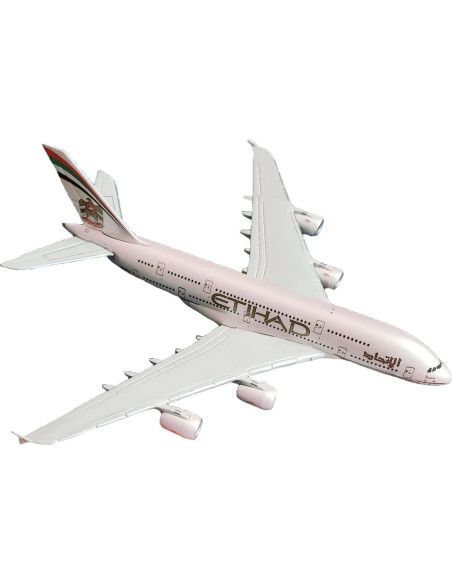 Modelo de Avión DAGIJIRD A380 Etihad Escala 1/400