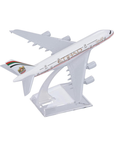 Modelo de Avión DAGIJIRD A380 Etihad Escala 1/400