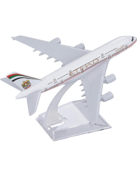 Modelo de Avión DAGIJIRD A380 Etihad Escala 1/400