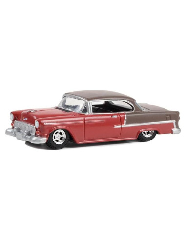 Auto Diecast 1:64 Greenlight 63040-A 1955 Chevy Bel Air Rojo