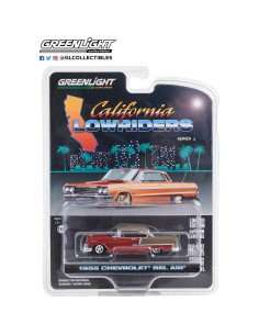 Auto Diecast 1:64 Greenlight 63040-A 1955 Chevy Bel Air Rojo 2