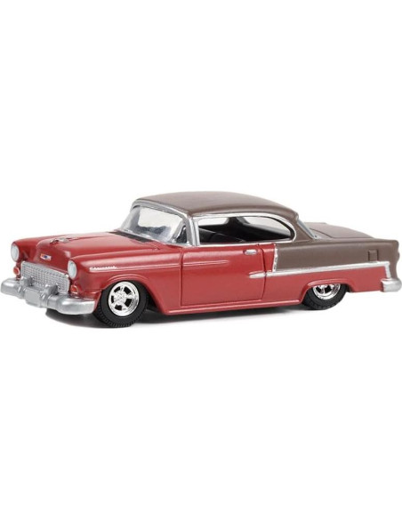 Auto Diecast 1:64 Greenlight 63040-A 1955 Chevy Bel Air Rojo