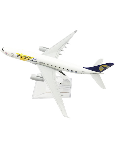 Modelo de Avión B767 Aerolíneas Mongolianas DAGIJIRD 16x10x9cm