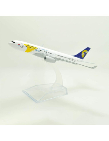Modelo de Avión B767 Aerolíneas Mongolianas DAGIJIRD 16x10x9cm