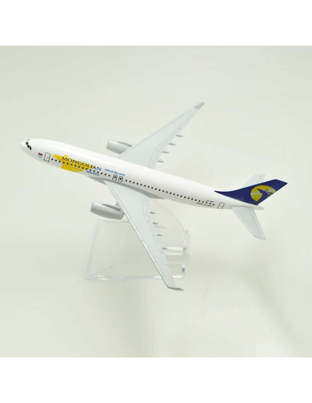 Modelo de Avión B767 Aerolíneas Mongolianas DAGIJIRD 16x10x9cm