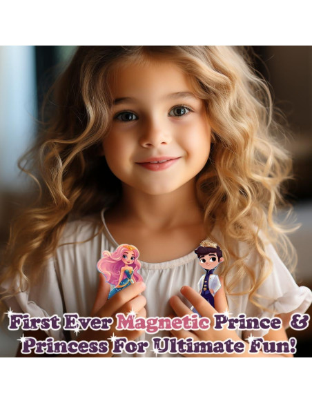 Azulejos Magnéticos de Construcción Little Pi - Castillo de Hielo 80 Piezas