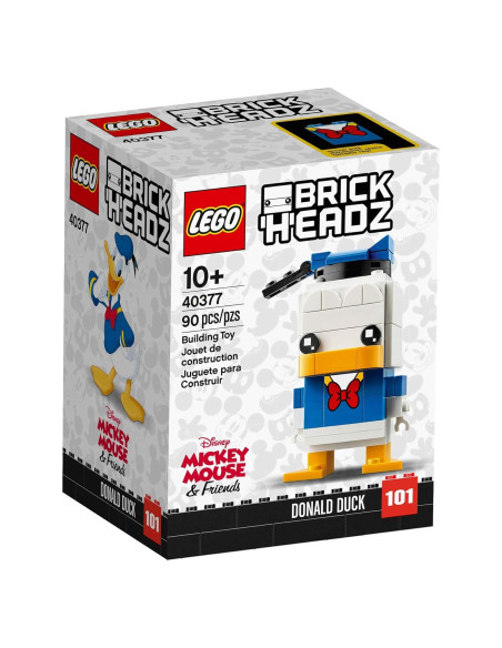 LEGO Brick Headz Pato Donald 40377 - 14x15.2x18.8 cm