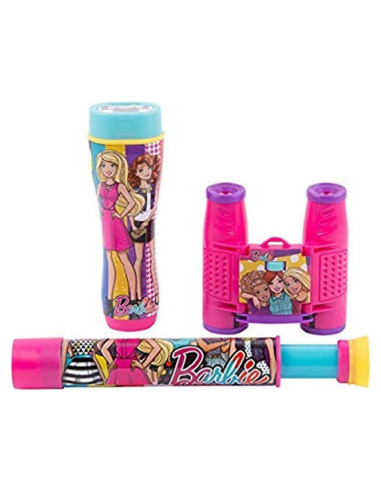 Telescopio Barbie con trípode Sakar 10x para niños
