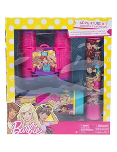 Telescopio Barbie con trípode Sakar 10x para niños