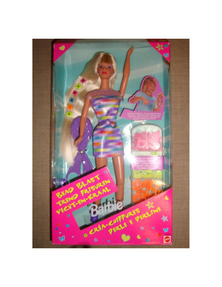 Muñeca Barbie Bead Blast 1997 Edición Especial Mattel