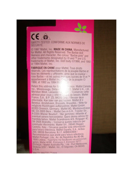 Muñeca Barbie Bead Blast 1997 Edición Especial Mattel