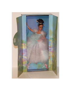 Bailarina Mascarada Barbie Morena - Mattel - 35.3x18.3 cm