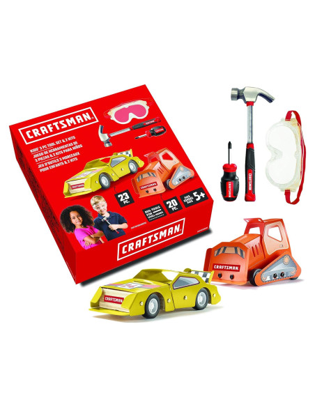 Kit de Herramientas para Niños Craftsman 4 en 1 - 0.54 kg