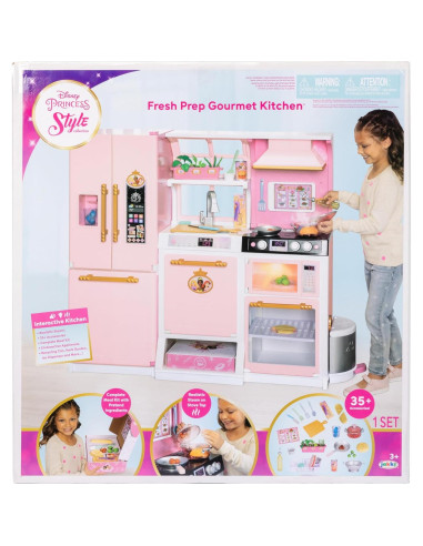 Cocina Interactiva Princesa Disney Fresh Prep 35 Accesorios