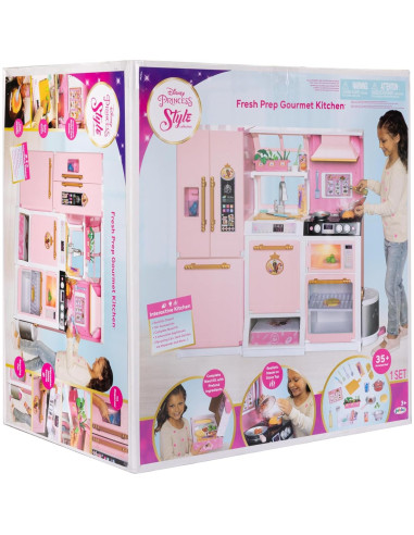 Cocina Interactiva Princesa Disney Fresh Prep 35 Accesorios
