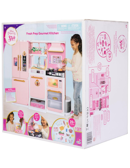 Cocina Interactiva Princesa Disney Fresh Prep 35 Accesorios