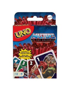 Juego de Cartas UNO Maestros del Universo Mattel 2-10 Jugadores
