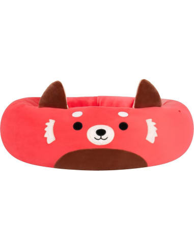 Cama para Mascotas Squishmallows Cici Panda Roja 76 cm