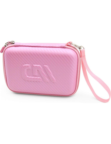 Funda de Viaje CASEMATIX para Cámara de Acción Rosa
