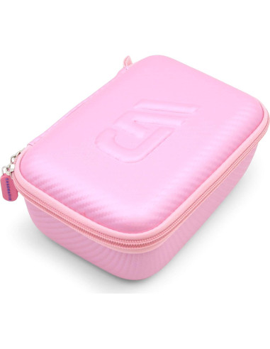 Funda de Viaje CASEMATIX para Cámara de Acción Rosa