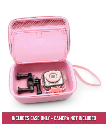 Funda de Viaje CASEMATIX para Cámara de Acción Rosa
