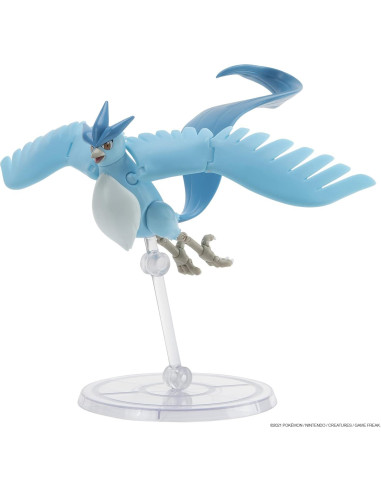 Figura Articuno Super-Articulada Jazwares 15,24 cm Detalles Únicos