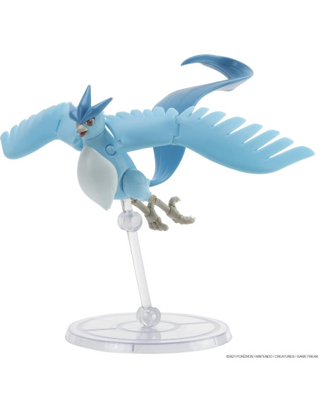 Figura Articuno Super-Articulada Jazwares 15,24 cm Detalles Únicos