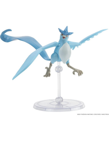 Figura Articuno Super-Articulada Jazwares 15,24 cm Detalles Únicos