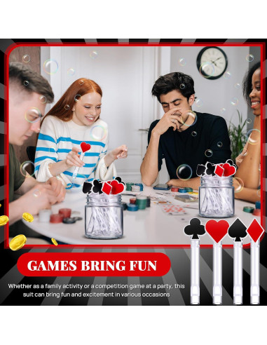 24 Varitas de Burbujas Casino Rotatingpals 9.91 cm