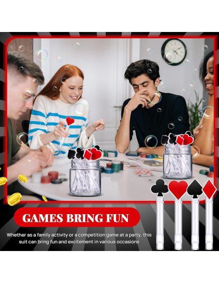 24 Varitas de Burbujas Casino Rotatingpals 9.91 cm