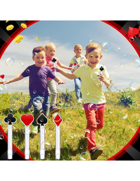 24 Varitas de Burbujas Casino Rotatingpals 9.91 cm