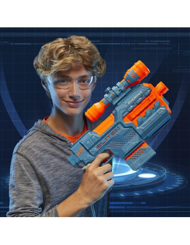 Nerf Elite 2.0 Phoenix CS-6 Blaster Motorizado 12 Dardos