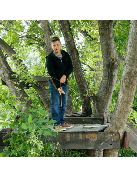 Conjunto de Arco y Flecha de Madera Island Genius 2 Arcos 20 Flechas