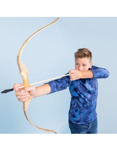 Conjunto de Arco y Flecha de Madera Island Genius 2 Arcos 20 Flechas