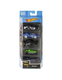 Vehículos Hot Wheels Batman 5-Pack Mattel 0.22 kg