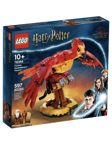 Lego Harry Potter Fawkes el Fénix 76394 35 cm 597 piezas
