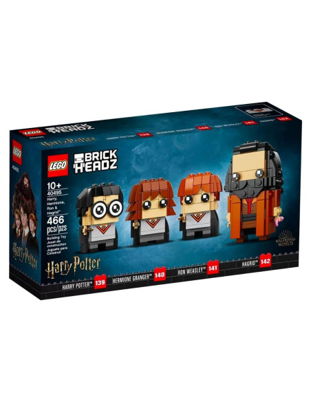 LEGO BrickHeadz Harry Potter Hermione Ron Hagrid 40495