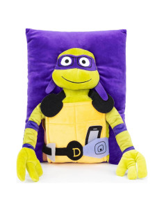 Almohada 3D Tortugas Ninja Donatello Jay Franco 33 cm